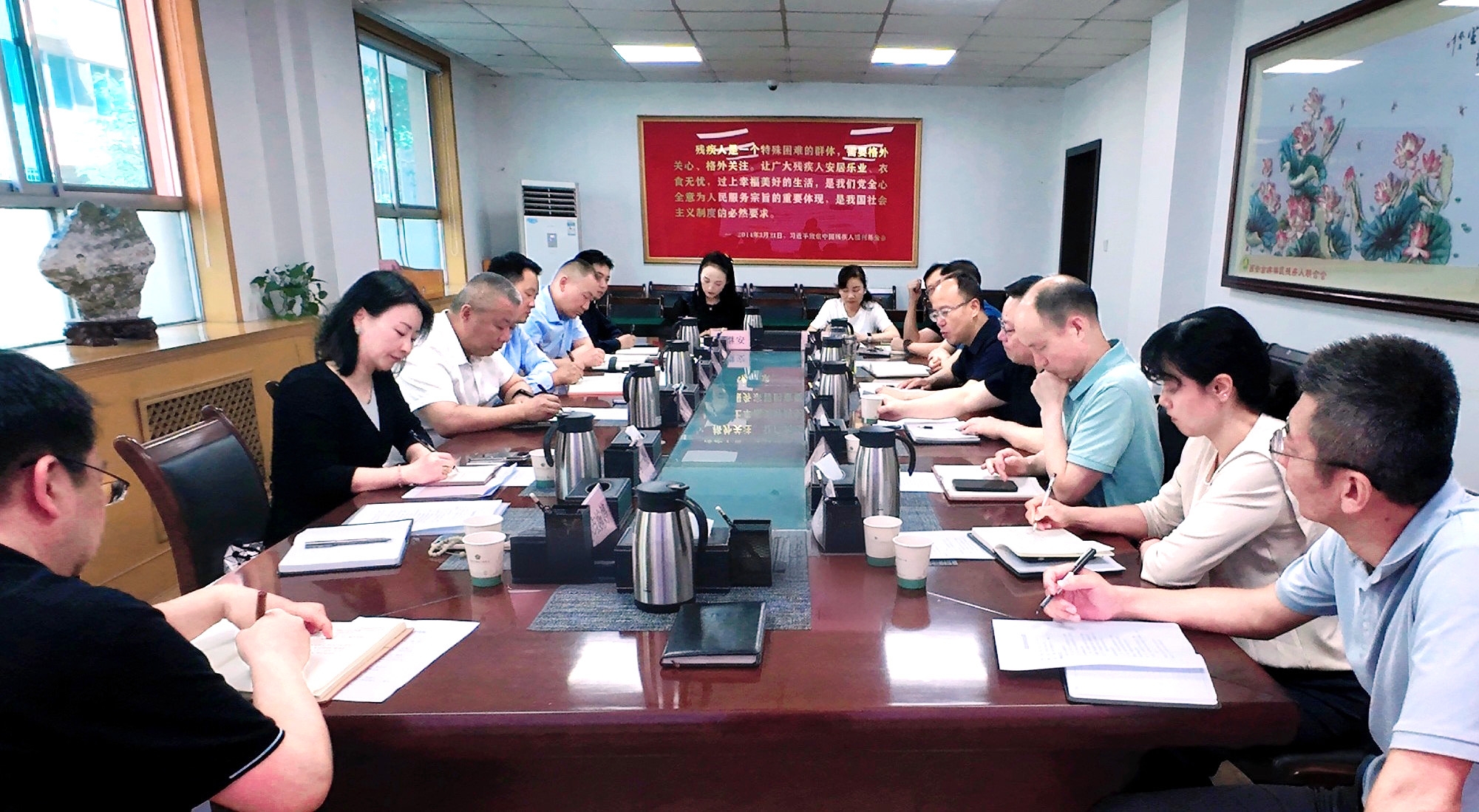 強盛一行赴西安市殘疾人聯合會開展專題調研——共商殘疾人康復養老事業發展，探索科技助殘服務新模式