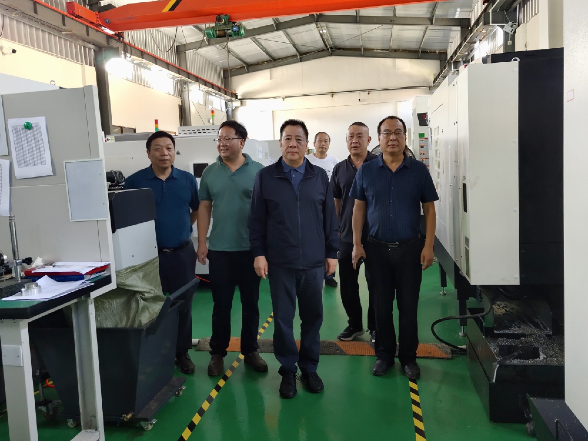 工投集團黨委書記、董事長金輝赴陜西長鋼新興科技產業公司調研